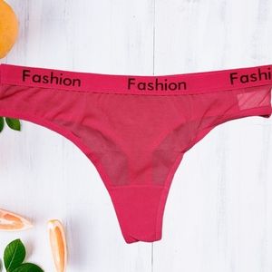 Fashion Panties Thong Sz L